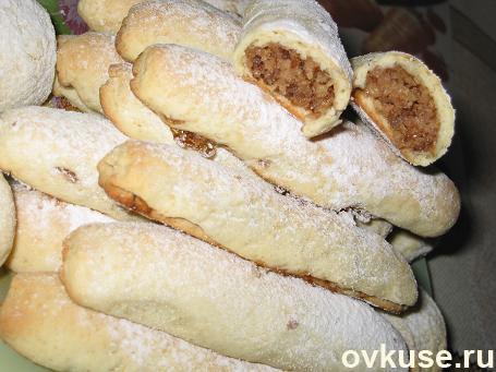 Трубочки - папиросы с орехами
