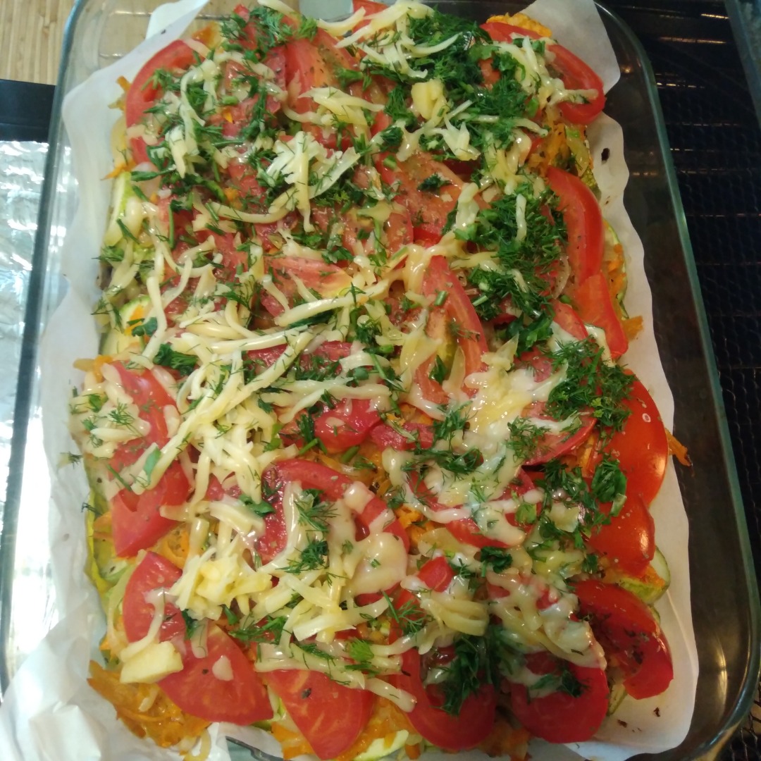 Курица с кабачками
