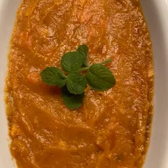 Оранжевое настроение овощное с хурмой и шафраном (можно в пост)