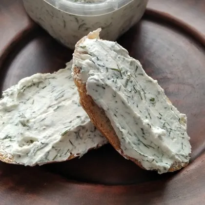 Творожный сыр с зеленью