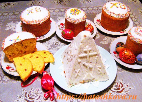 Куличи пасхальные. Топ-7 самых вкусненьких рецептов для Вас…