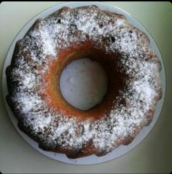 Кекс с халвой