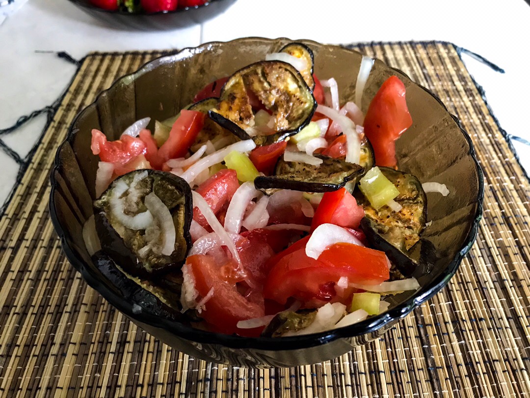 Салат с баклажанами🥗Быстро и вкусно🌸