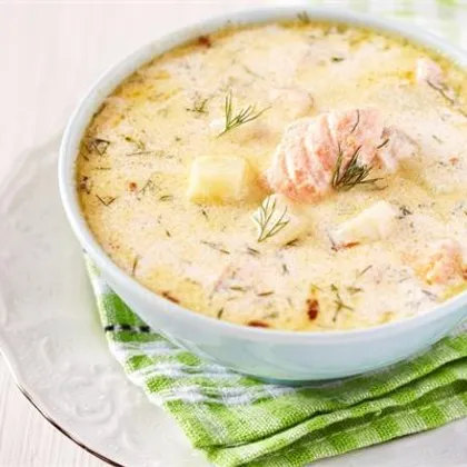 Финский суп из лосося, или лохикейтто