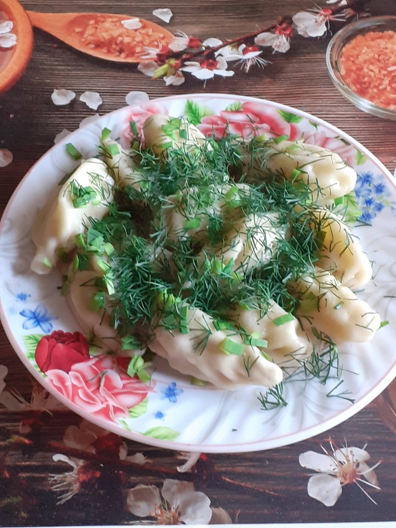 Вареники 🥟 с картофелем 🥔 и сыром 🧀