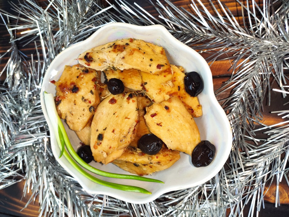 Куриное филе в собственном соку