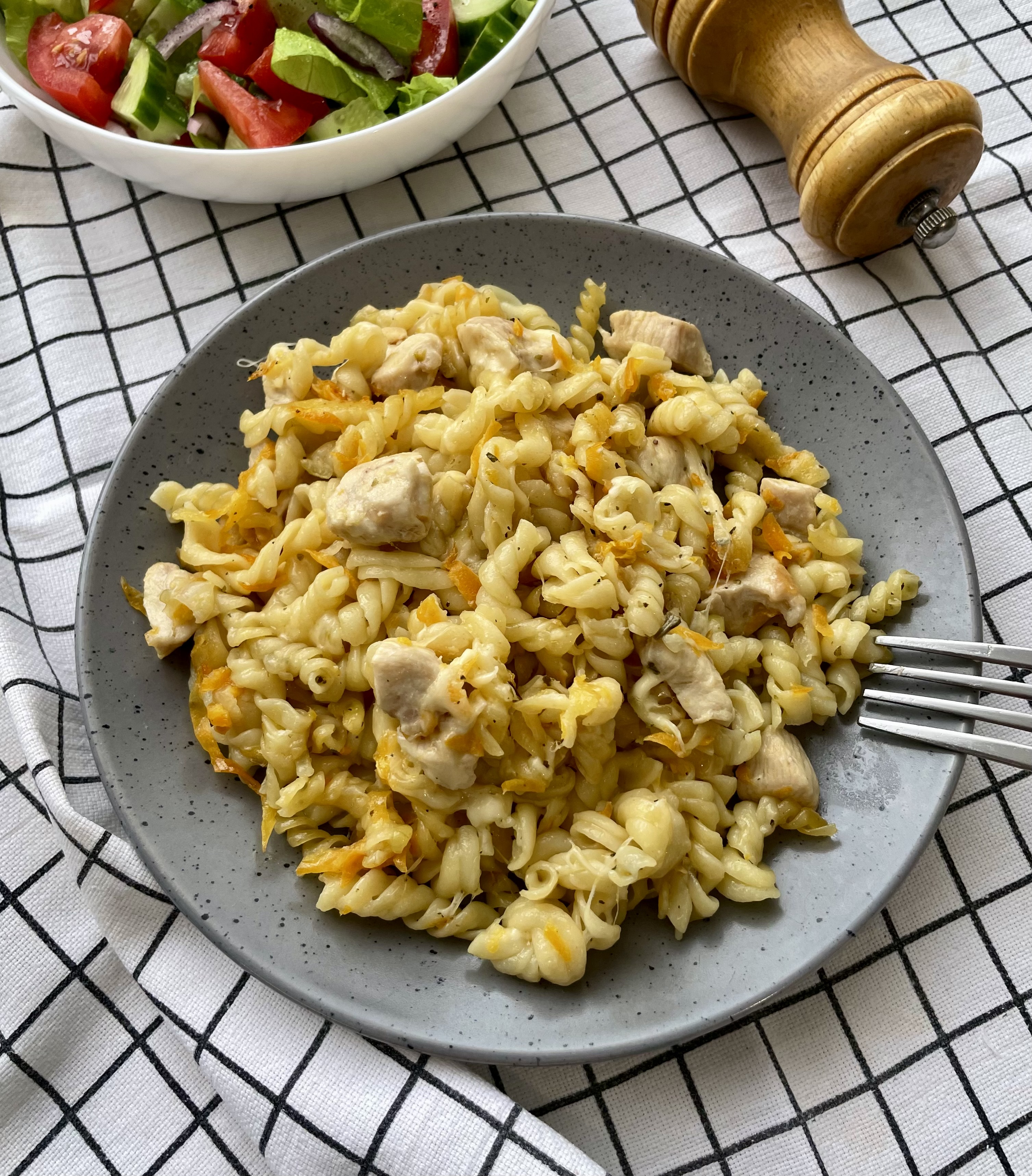 Макароны с сыром