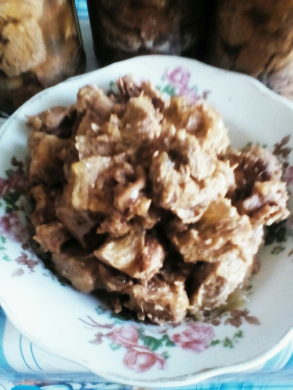 Говяжья тушенка домашняя