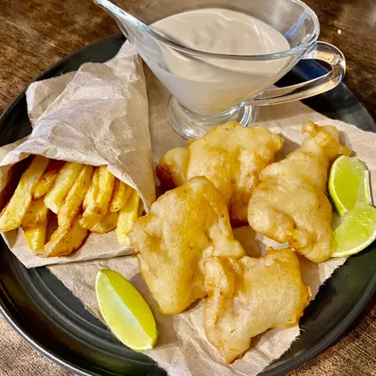 🇳🇿 Фиш энд чипс (Fish and chips) - рыба в кляре с картофелем фри