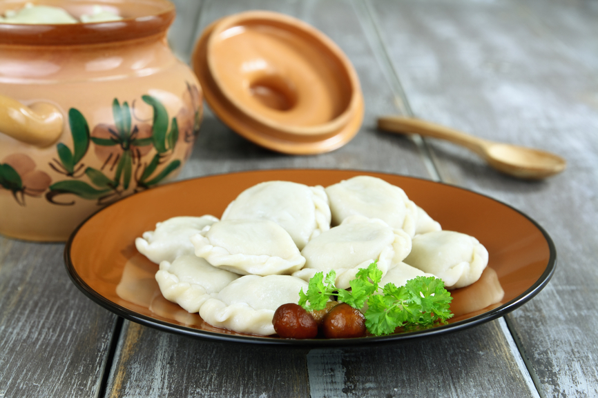 Вареники с картошкой и грибами