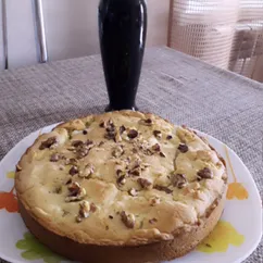 Итальянский пирог с заварным кремом🥧