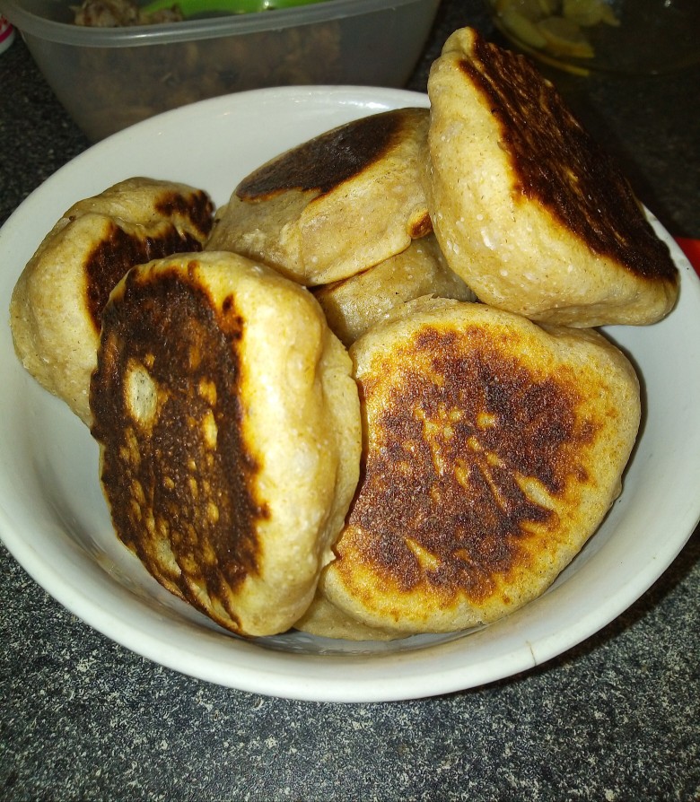 Оладьи на ржаной закваске