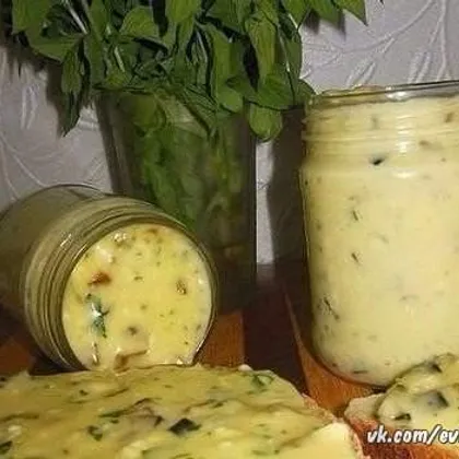 Домашний плавленый сыр с шампиньонами - нереальная вкуснятина/