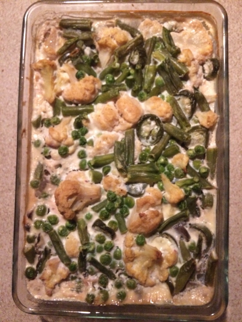 ПП запечённая курица с овощами