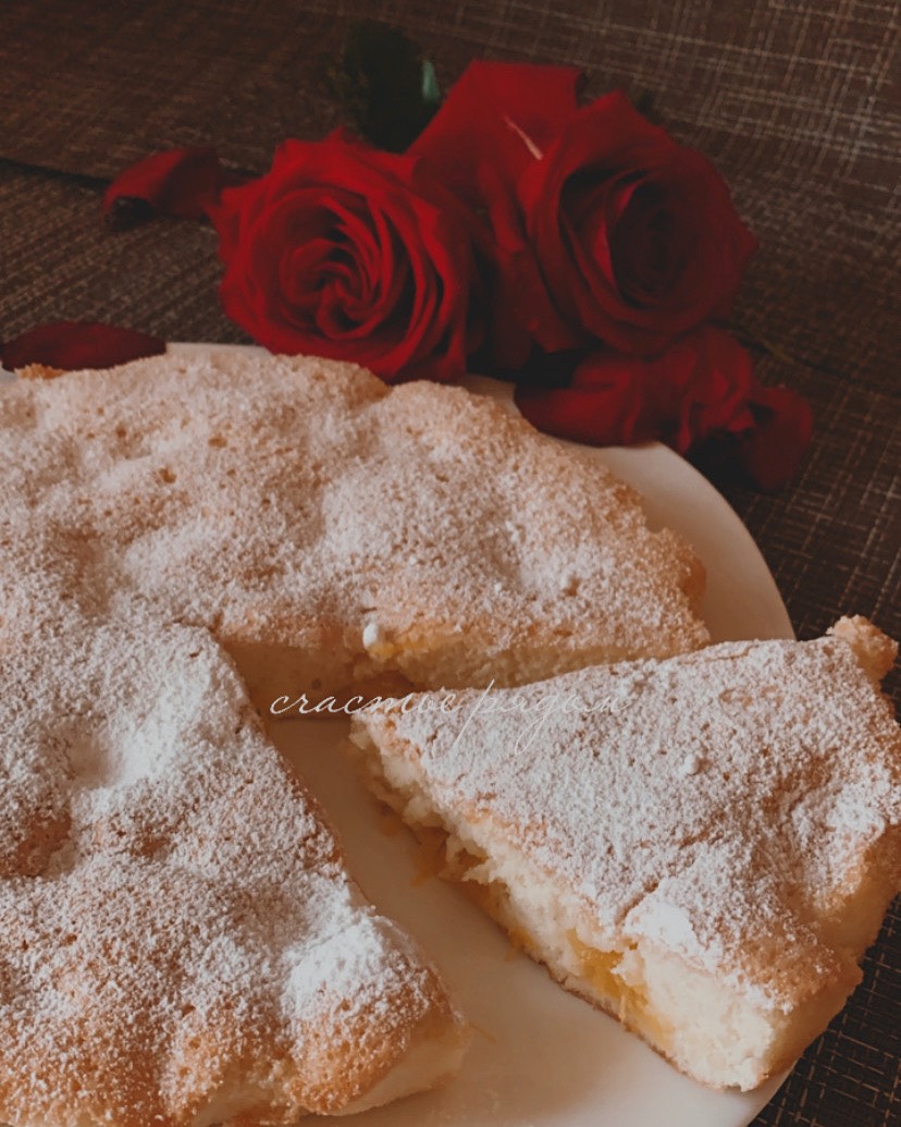 Шарлотка с апельсинами