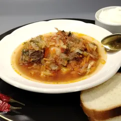 Борщ с говядиной