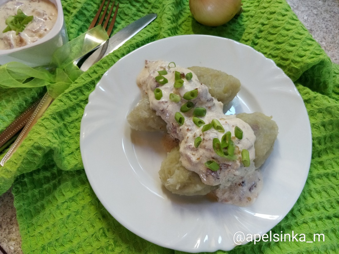 Цепелины с мясом