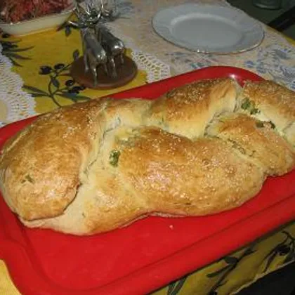 Французский плетеный хлеб