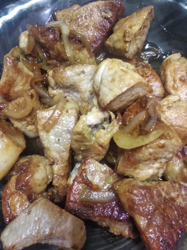 Жаренное мясо