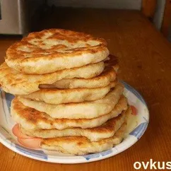 Лепешки с сыром