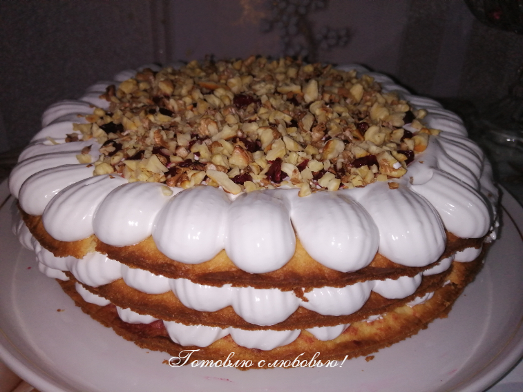 Торт со сгущенкой - пошаговый рецепт с фото на Готовим дома