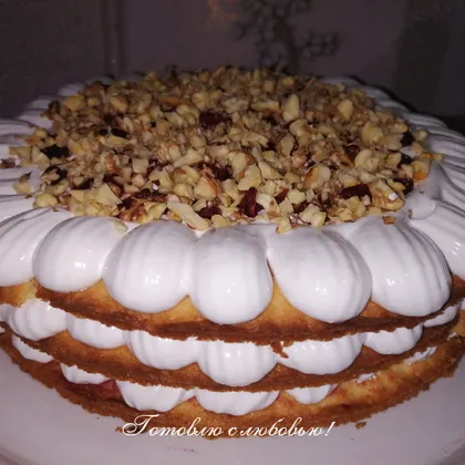 Новогодний торт "Ивано-Франковск" ✧ Красивый и очень вкусный песочный торт