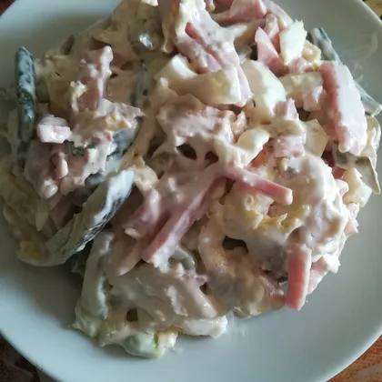 Салат из стручковой фасоли