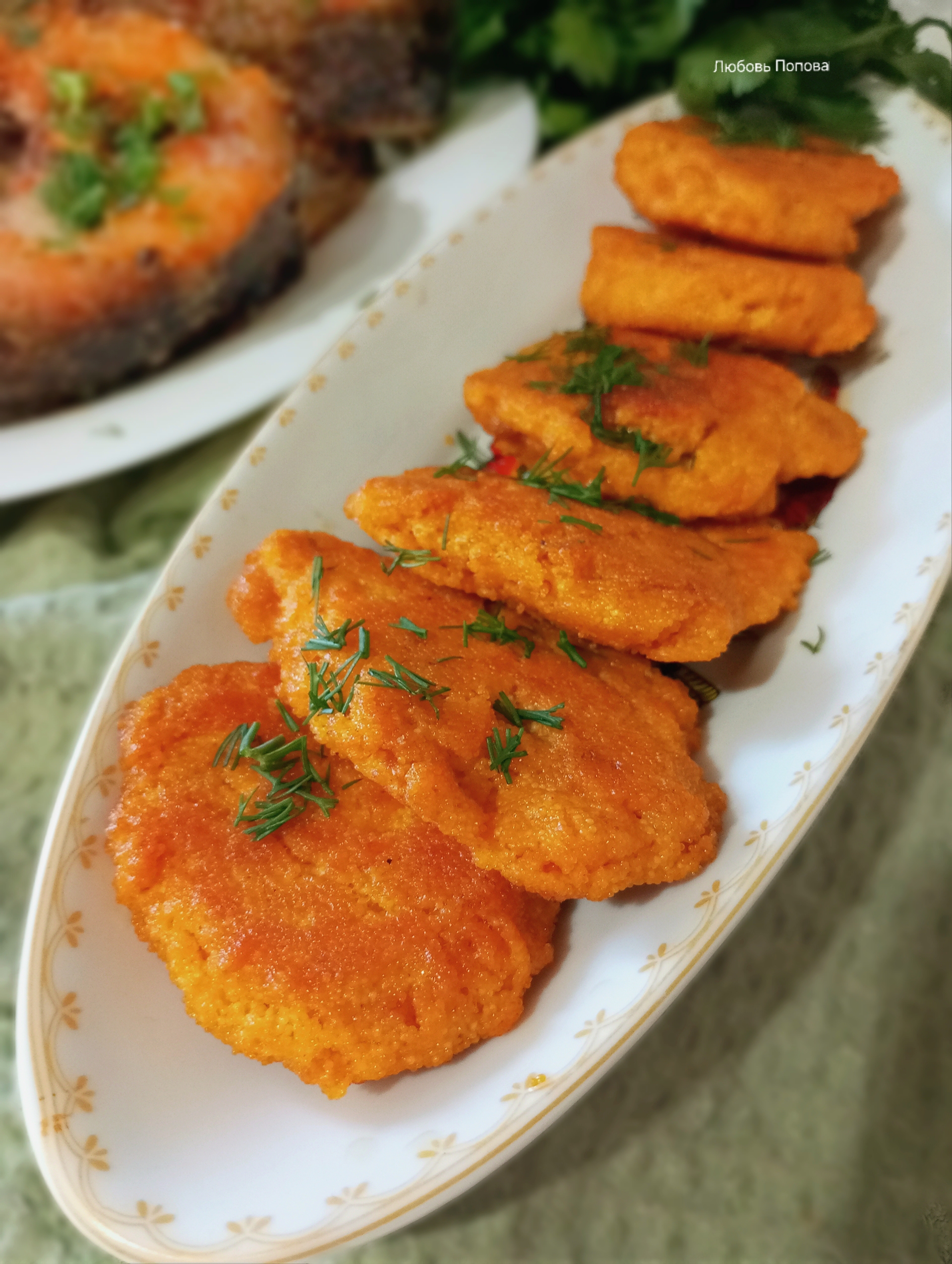 Жареная икра сазана