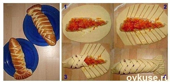 Филе рыбы, запеченное в тесте