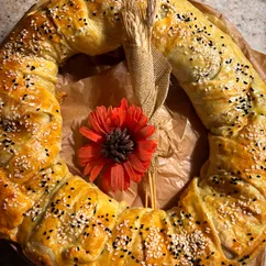 Пирог с сытной начинкой