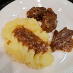 Печень индейки с луком