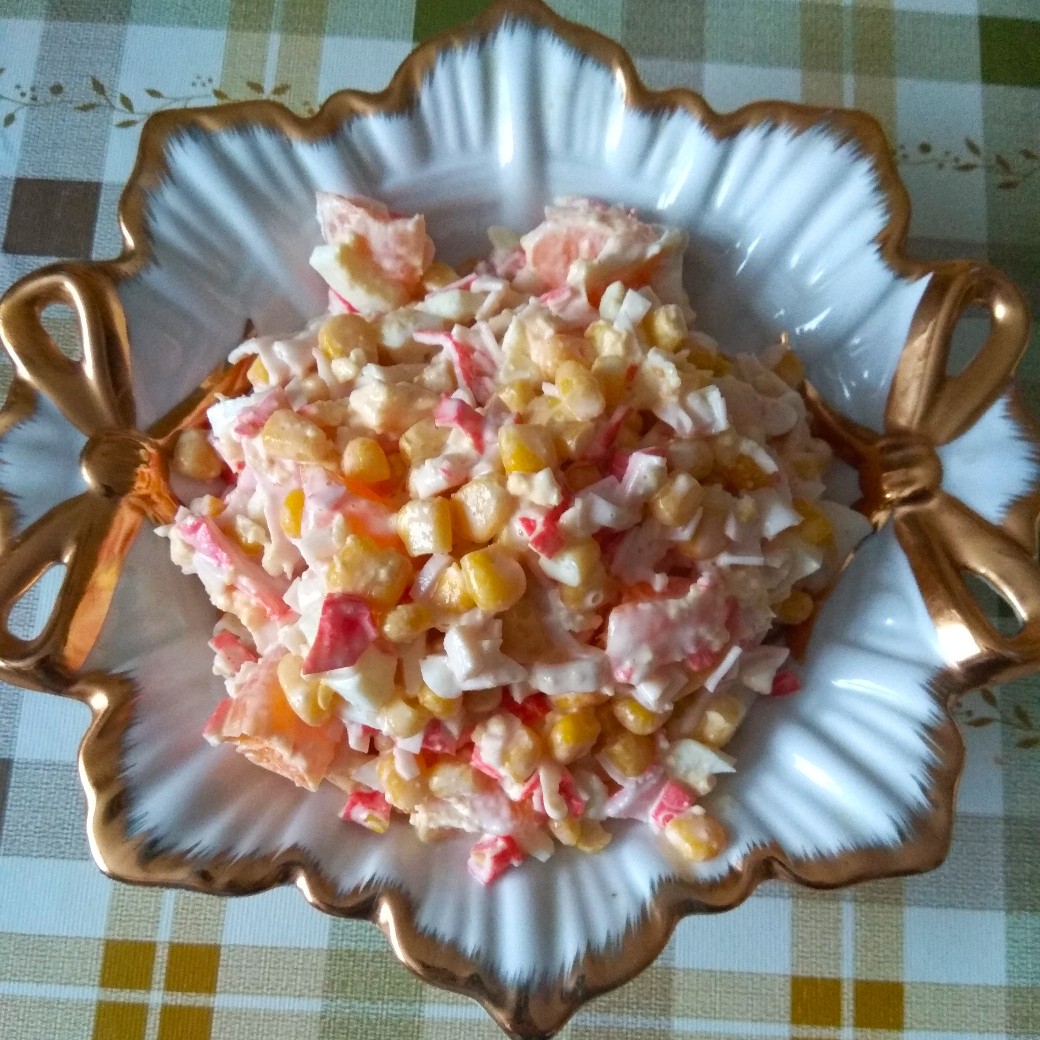 Мандарины Из Крабовых Палочек