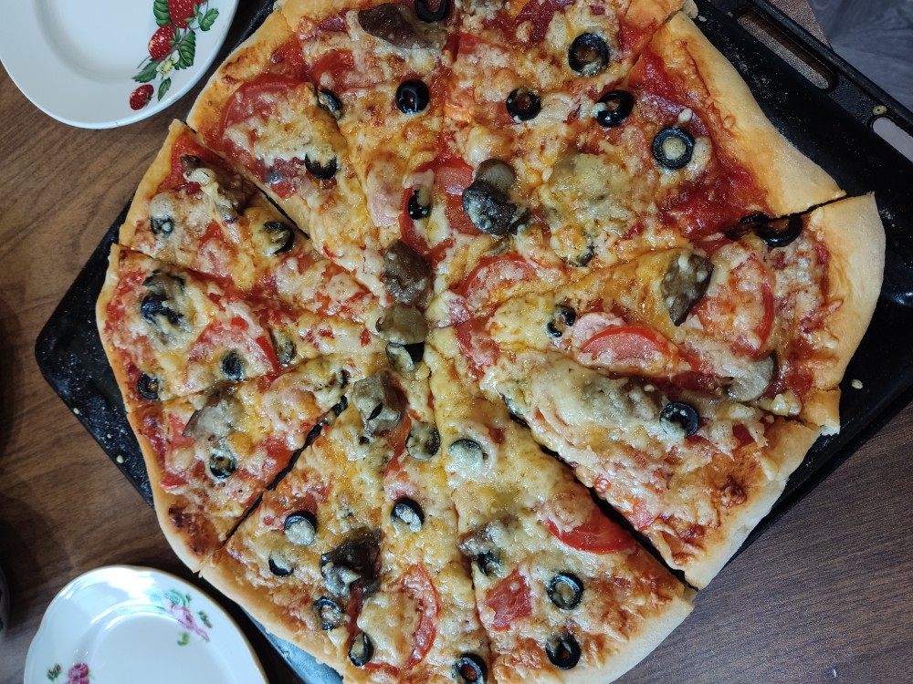 Самая вкусная домашняя пицца | Кулинария | Дзен