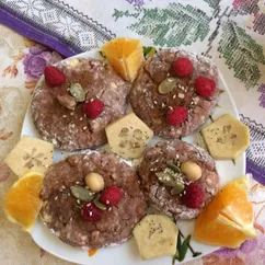 Сырники с какао и маком в свч