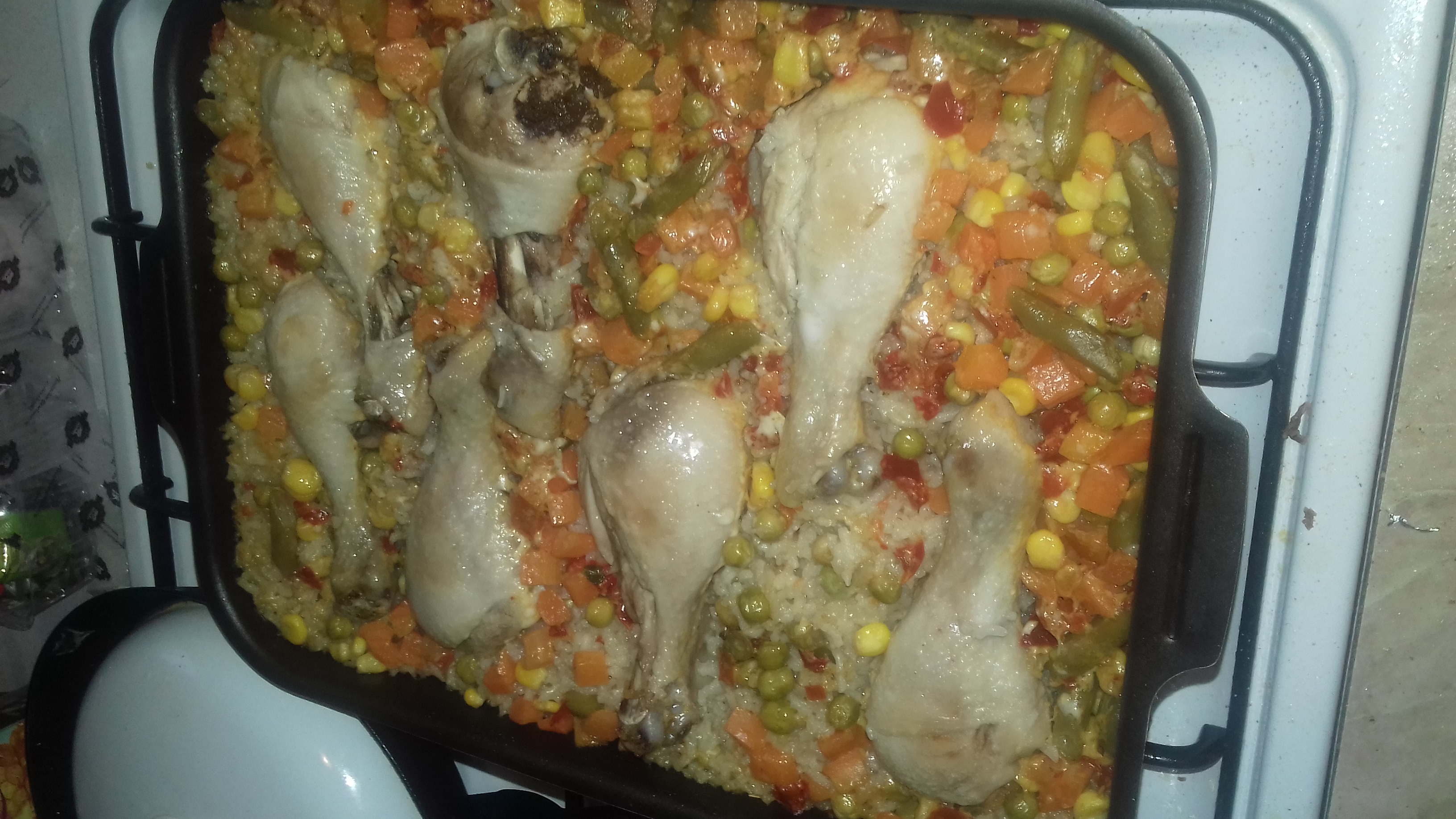 Курочка с рисом