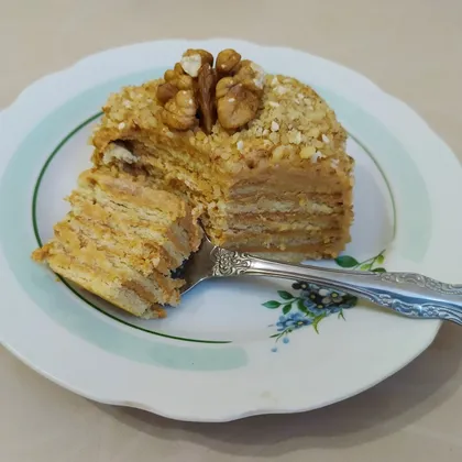 Тортик из 3-х ингредиентов без выпечки