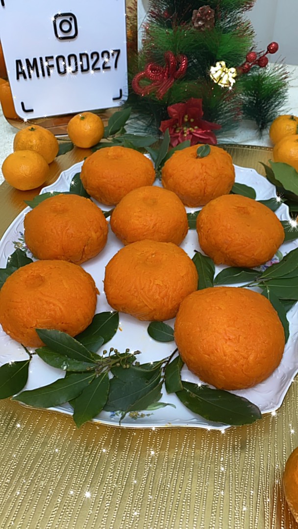 Новогодний салат ПП закуска🍊