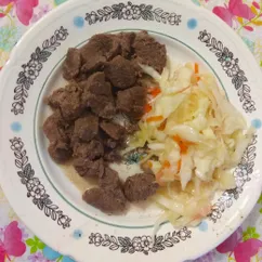 Тушёное мясо,северного оленя