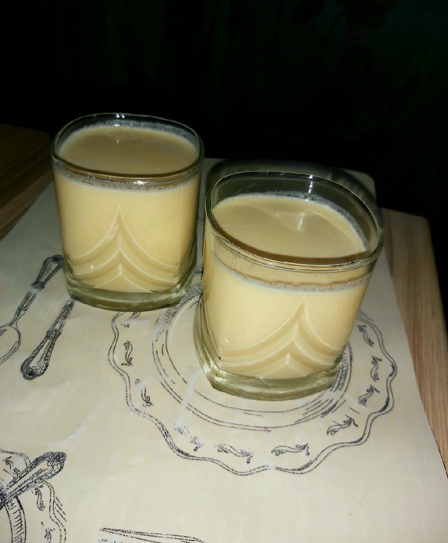 Молочный коктейль с тыквой