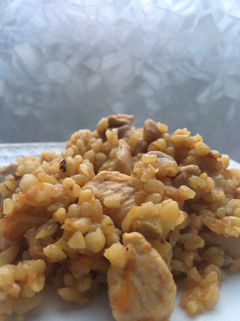 Курица с булгуром✨