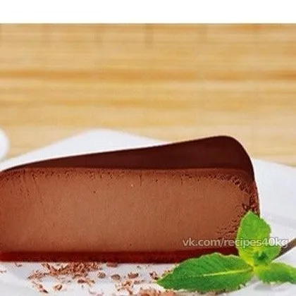 Шоколадный чизкейк для сладкоежек, сидящих на диете