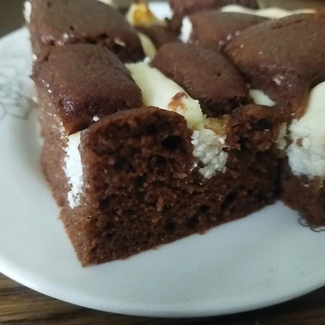 Творожно-шоколадный пирог в мультиварке. Рецепт с фото