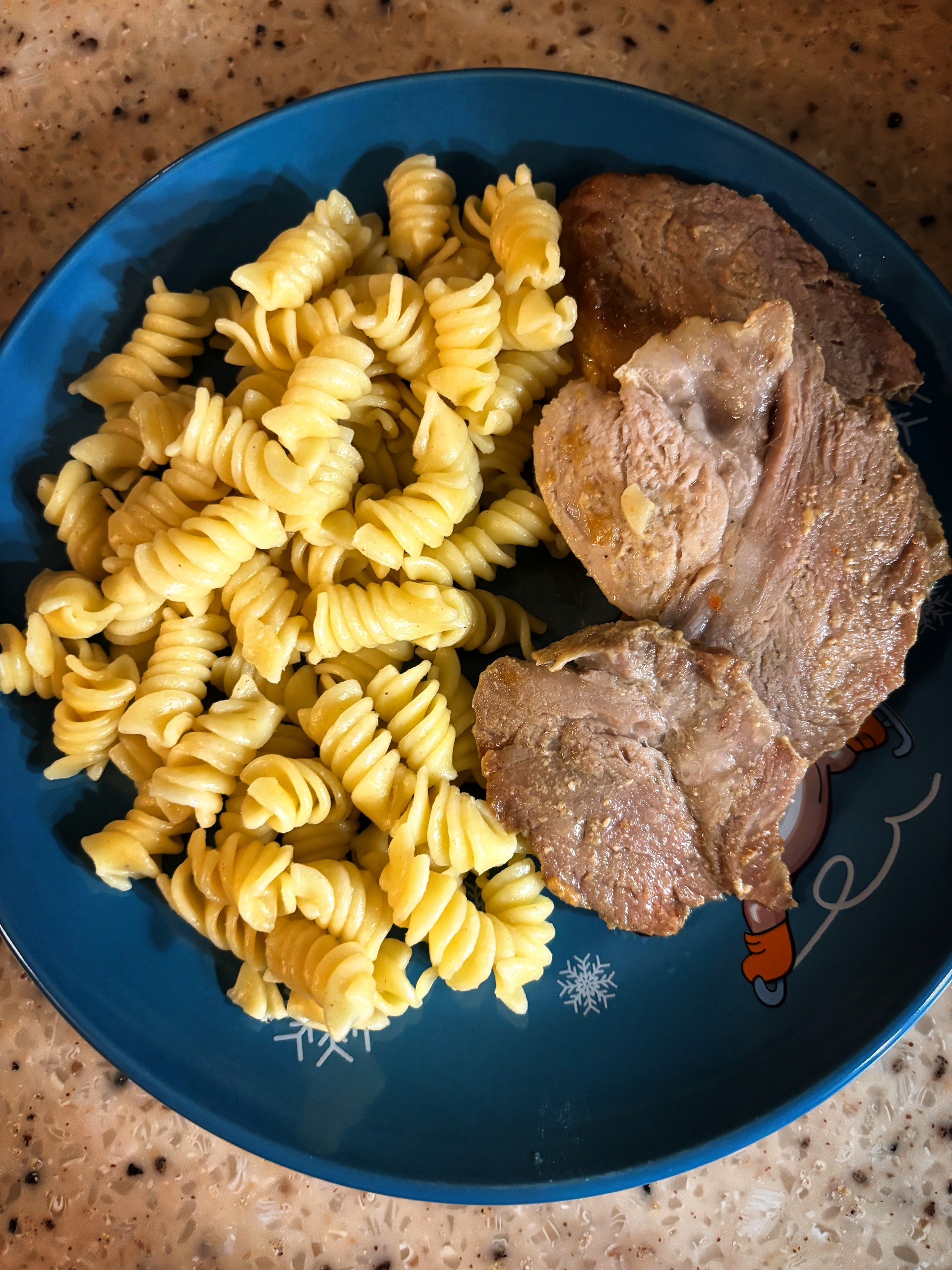 Запечённая свиная шея 