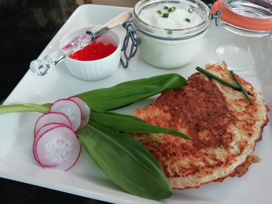 Блинчик из овсяных отрубей 😋
