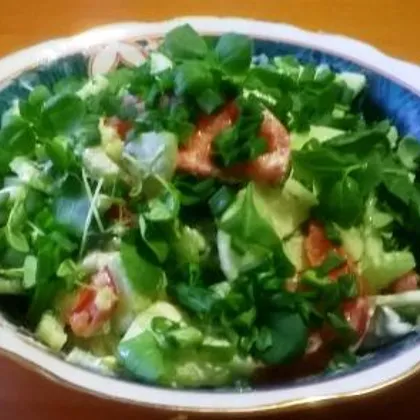 Витаминный весенний салат