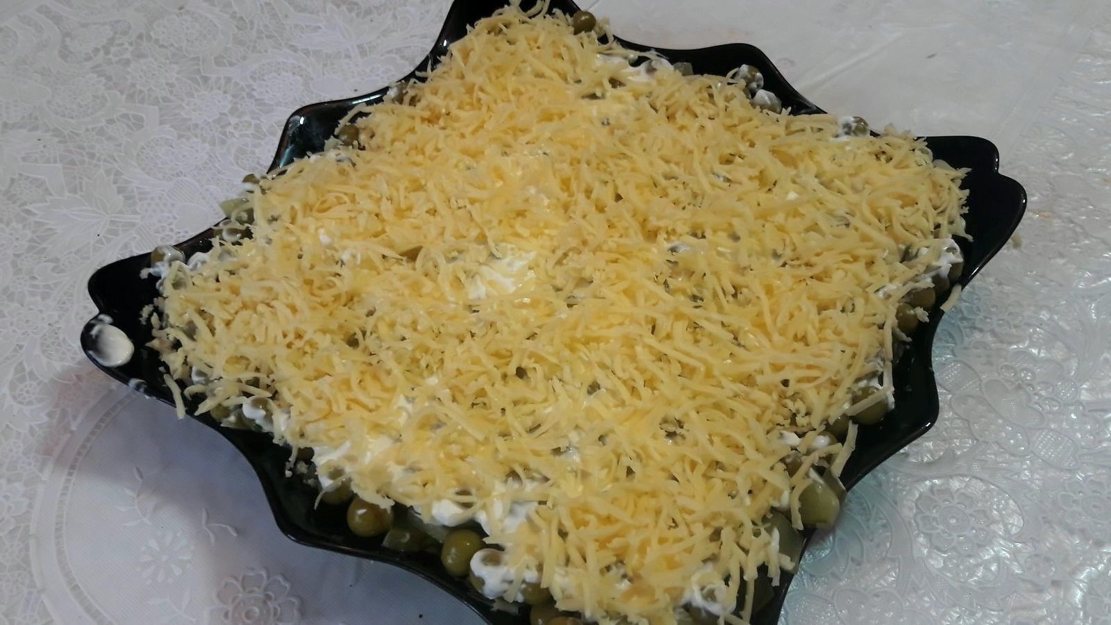 «Министерский» салат с маринованными огурцами – пошаговый рецепт приготовления с фото