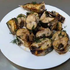 Шашлык из скумбрии