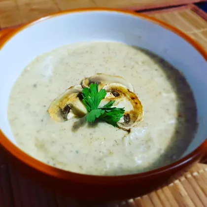 Сливочно-грибной крем суп
