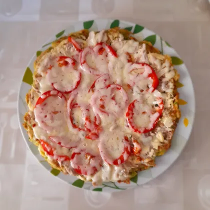 Кабачковая пицца на сковороде🍕😍