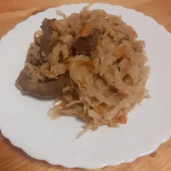 Капуста с мясом